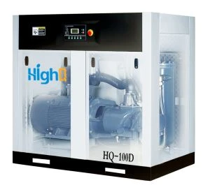 75kw Elektrinis VSD \ VFD Rotorinis kompresorius